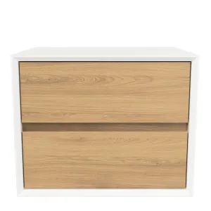 Embrace Vanity 600mm Centre Bowl SilkSurface Surround WG AC Top Wall hung by Timberline, a Vanities for sale on Style Sourcebook