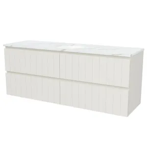Henley Vanity 1500mm Centre WG Basin SilkSurface UC Top Wall hung by Timberline, a Vanities for sale on Style Sourcebook