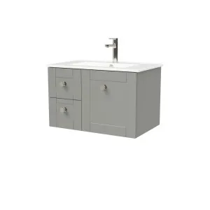 Victoria Vanity 750mm Centre Bowl Alpha Top Wall hung by Timberline, a Vanities for sale on Style Sourcebook