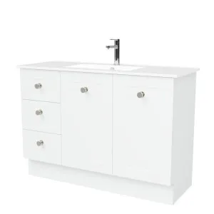 Victoria Vanity 1200mm Centre Bowl Alpha Top Floor standing by Timberline, a Vanities for sale on Style Sourcebook