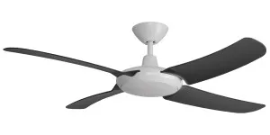 Hunter Pacific Icon 54? DC White Modular WiFi Ceiling Fan with Remote Black by Hunter Pacific, a Ceiling Fans for sale on Style Sourcebook