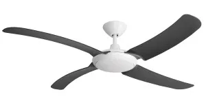 Hunter Pacific Icon 60? DC White Modular WiFi Ceiling Fan with Remote Black by Hunter Pacific, a Ceiling Fans for sale on Style Sourcebook