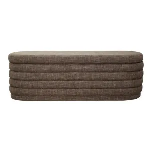 Demi Storage Bench Ottoman - Chocolate by CAFE Lighting & Living, a Ottomans for sale on Style Sourcebook