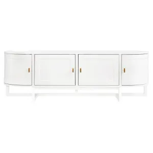 Theodore Entertainment Unit - White by CAFE Lighting & Living, a Entertainment Units & TV Stands for sale on Style Sourcebook