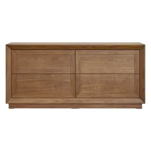Balmain 4 Drawer Chest - Walnut by CAFE Lighting & Living, a Cabinets, Chests for sale on Style Sourcebook