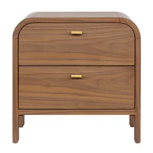 Chisholm Bedside Table - Walnut by CAFE Lighting & Living, a Bedside Tables for sale on Style Sourcebook