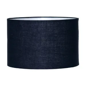 Larissa Drum Shade - Large Navy by CAFE Lighting & Living, a Lamp Shades for sale on Style Sourcebook