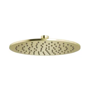 MONSOON Round Shower Head 250mm Champagne Gold by Highgrove Bathrooms, a Showers for sale on Style Sourcebook
