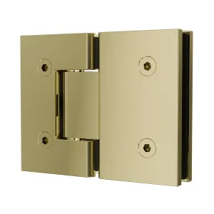 Shower Door Hinge Champagne Gold 180 Degree by Highgrove Bathrooms, a Showers for sale on Style Sourcebook