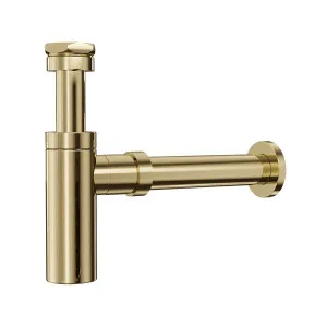 SPIN Bottle Trap 40mm Champagne Gold by Highgrove Bathrooms, a Traps & Wastes for sale on Style Sourcebook