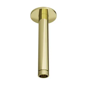 SPIN Ceiling Dropper Champagne Gold 150mm by Highgrove Bathrooms, a Showers for sale on Style Sourcebook