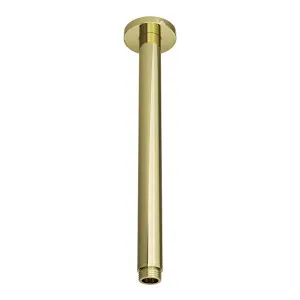 SPIN Ceiling Dropper Champagne Gold 300mm by Highgrove Bathrooms, a Showers for sale on Style Sourcebook