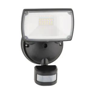 Mercator Onyx Security LED Floodlight with Sensor IP54 Single by Mercator, a Outdoor Lighting for sale on Style Sourcebook