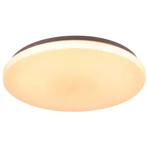 Eglo Diego LED Oyster Light with Microwave Sensor White by Eglo, a Outdoor Lighting for sale on Style Sourcebook