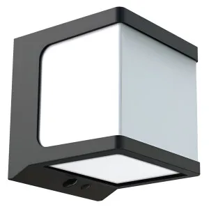 Star 8 Solar Motion Sensor Square Outdoor LED Wall Security Light Black by Star8 Green, a Outdoor Lighting for sale on Style Sourcebook