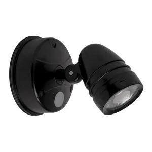 Havit Focus Single Adjustable CCT LED Spotlight with Sensor IP65 Black by Havit, a Outdoor Lighting for sale on Style Sourcebook