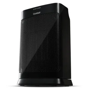 Goldair Upright Oscillating Fan Portable Heater with Adjustable Thermostat 1500W by Goldair, a Heaters for sale on Style Sourcebook