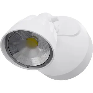 Calibo Nighthawk Single LED Spotlight White by Calibo, a Outdoor Lighting for sale on Style Sourcebook