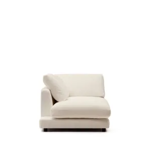 Gala Module Left Chaise Lounge Beige by null, a Outdoor Sunbeds & Daybeds for sale on Style Sourcebook