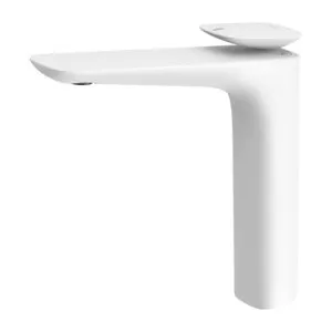 Nuage Vessel Mixer Lead Free In Matte White By Phoenix by PHOENIX, a Bathroom Taps & Mixers for sale on Style Sourcebook