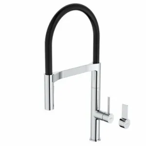 Invogue Pull-Down Sink Mixer With Dual Spray 6Star Lead Free | Made From Brass In Chrome Finish By Caroma by Caroma, a Kitchen Taps & Mixers for sale on Style Sourcebook