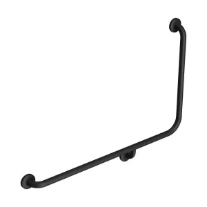 90° Accessible Left-Hand Grab Rail, Matte Black by Fienza, a Bathroom Accessories for sale on Style Sourcebook