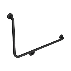 90° Accessible Right-Hand Grab Rail, Matte Black by Fienza, a Bathroom Accessories for sale on Style Sourcebook