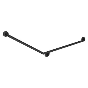 40° Accessible Right-Hand Grab Rail, Matte Black by Fienza, a Bathroom Accessories for sale on Style Sourcebook