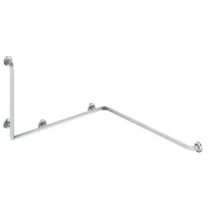 90° Accessible Reversible Left/Right-Hand Grab Rail, Stainless Steel by Fienza, a Bathroom Accessories for sale on Style Sourcebook