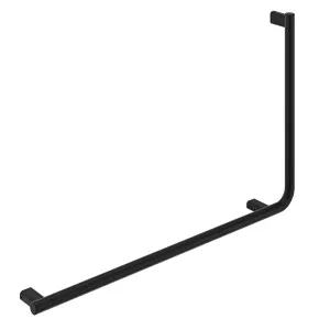 90° Care Left-Hand Rail, Matte Black by Fienza, a Bathroom Accessories for sale on Style Sourcebook