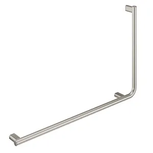 90° Care Left-Hand Rail, Brushed Nickel by Fienza, a Bathroom Accessories for sale on Style Sourcebook
