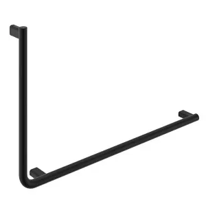 90° Care Right-Hand Rail, Matte Black by Fienza, a Bathroom Accessories for sale on Style Sourcebook