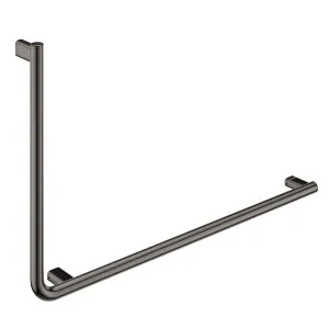90° Care Right-Hand Rail, Gun Metal by Fienza, a Bathroom Accessories for sale on Style Sourcebook