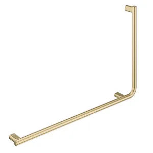 90° Care Left-Hand Rail, Urban Brass by Fienza, a Bathroom Accessories for sale on Style Sourcebook