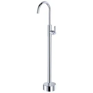 Eleanor Floor Mounted Basin/Bath Mixer, Chrome / Chrome by Fienza, a Bathroom Taps & Mixers for sale on Style Sourcebook