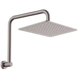 Tono Gooseneck Shower Arm Set, Gun Metal by Fienza, a Showers for sale on Style Sourcebook