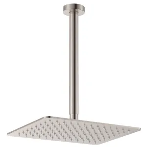 Tono Shower Dropper Set, Brushed Nickel by Fienza, a Showers for sale on Style Sourcebook