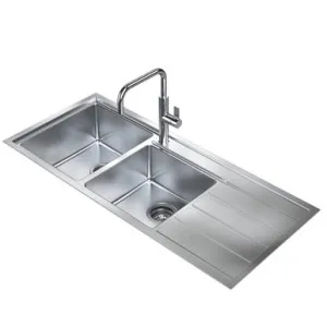 Urbane II 1.75 Lh Bowl 1 Tap Hole | Made From Stainless Steel By Caroma by Caroma, a Kitchen Sinks for sale on Style Sourcebook