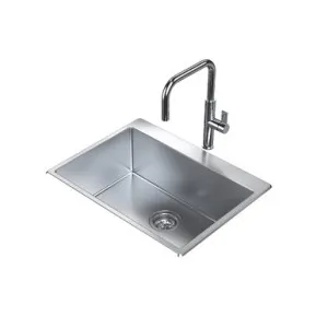 Urbane II 45 Litre Flushline Tub 0 Tap Holes | Made From Stainless Steel By Caroma by Caroma, a Troughs & Sinks for sale on Style Sourcebook