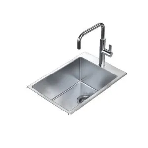 Urbane II 35 Litre Flushline Tub 1 Tap Hole | Made From Stainless Steel By Caroma by Caroma, a Troughs & Sinks for sale on Style Sourcebook