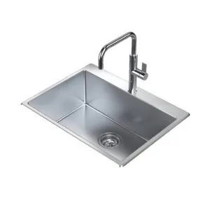 Urbane II 45 Litre Flushline Tub 1 Tap Hole | Made From Stainless Steel By Caroma by Caroma, a Troughs & Sinks for sale on Style Sourcebook