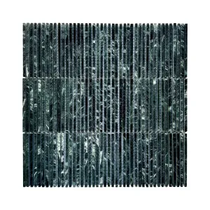 Skyline Natural Limestone Fingers Hana Green Polished Mosaic by Beaumont Tiles, a Mosaic Tiles for sale on Style Sourcebook