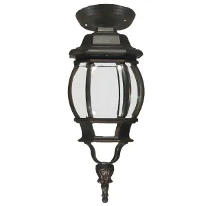 Flinders Classic Under Eave Light in Antique Bronze Small by Lighting Inspirations, a Outdoor Lighting for sale on Style Sourcebook