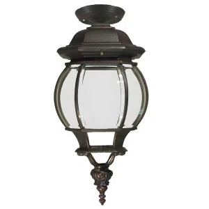 Flinders Classic Under Eave Light in Antique Bronze Medium by Lighting Inspirations, a Outdoor Lighting for sale on Style Sourcebook