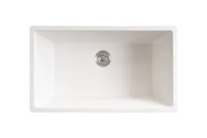 Bellevue Large Rectangular Sink Matte White by ADP, a Kitchen Sinks for sale on Style Sourcebook