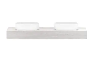 Michel Ensuite 1500 Wall Hung Double Bowl by ADP, a Vanities for sale on Style Sourcebook