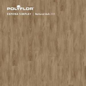 Expona Simplay - Natural Ash by Expona Simplay, a Medium Neutral Vinyl for sale on Style Sourcebook