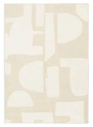 Arisa Neutral Geometric Washable Rug by Miss Amara, a Kids Rugs for sale on Style Sourcebook