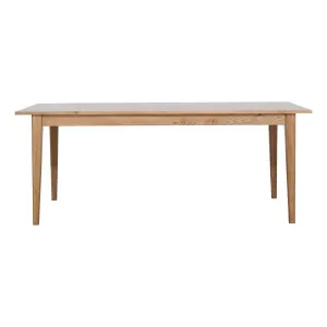 Catalina Dining Table 220cm in Rustic Oak by OZ Design, a Dining Tables for sale on Style Sourcebook