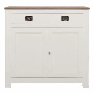 Hyatt Buffet 93cm in Mindi Dark Driftwood / Mangowood Ivory by OZ Design, a Sideboards, Buffets & Trolleys for sale on Style Sourcebook